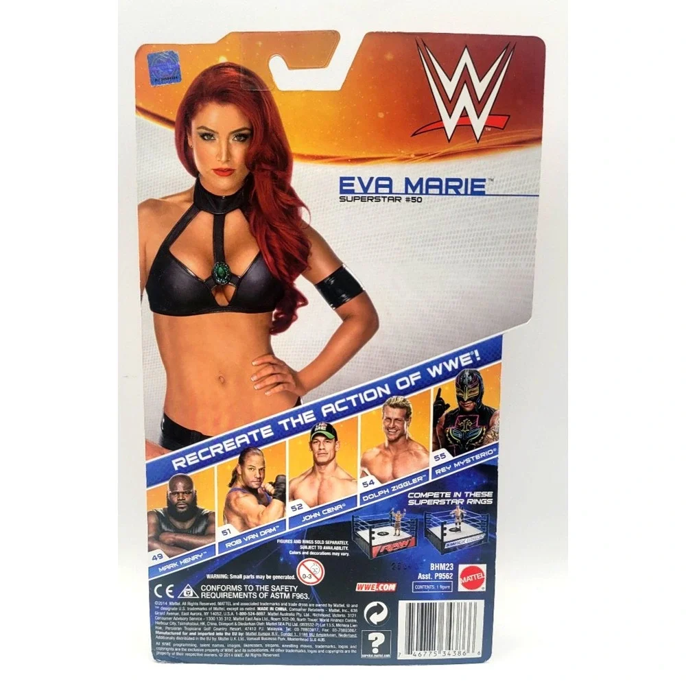 Eva‎ Marie Action Figure Diva Superstar #50 Mattel 2014 WWE NEW IN BOX